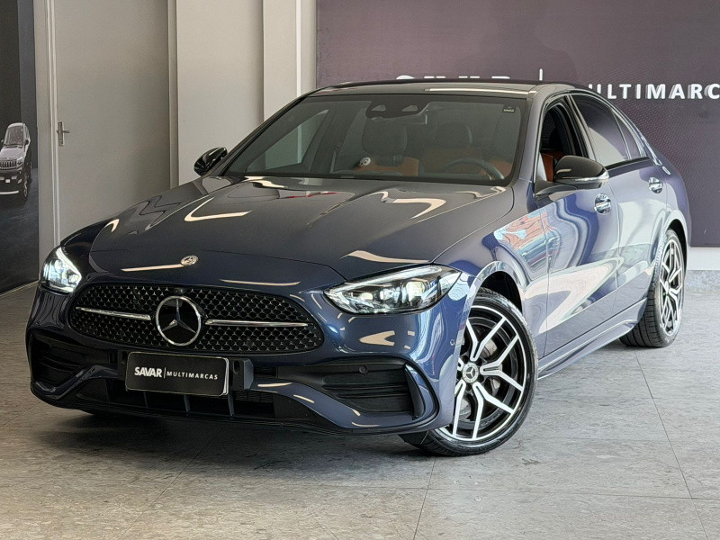 MERCEDES-BENZ C 300 C-300 AMG Line 2.0 TB Aut. (Híbrido)