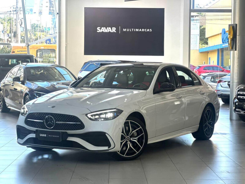 MERCEDES-BENZ C 300 C-300 AMG Line 2.0 TB Aut. (Híbrido)