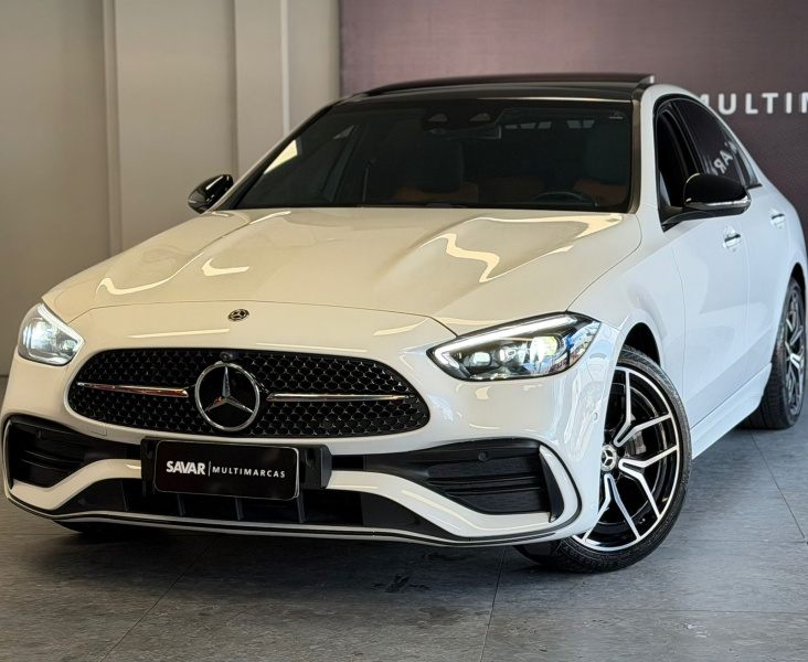 MERCEDES-BENZ C 300 C-300 AMG Line 2.0 TB Aut. (Híbrido)
