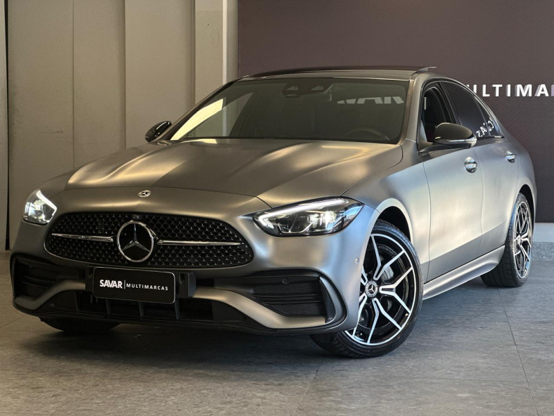 MERCEDES-BENZ C 300 C-300 AMG Line 2.0 TB Aut. (Híbrido)