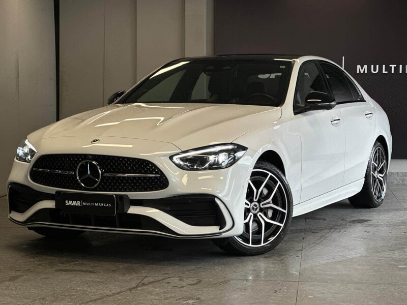 MERCEDES-BENZ C 300 C-300 AMG Line 2.0 TB Aut. (Híbrido)